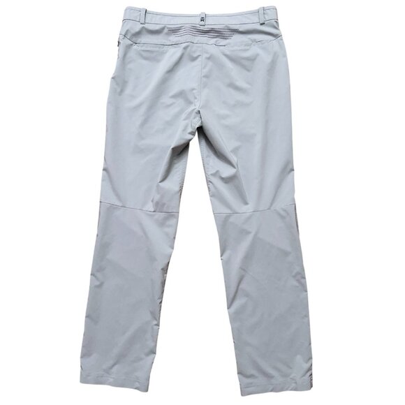 Nike Golf Pants Mens Size 34x32 Tiger Woods TW Adaptive Fit Woven Stretch Gray - Picture 2 of 8